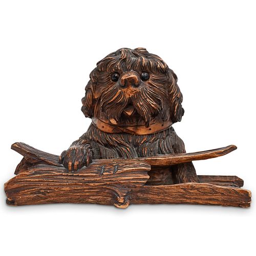 BLACK FOREST STYLE WOODEN DESKTOP