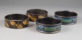 BLACK, GILT JAPANNED PAPIER MA