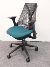 BLACK HERMAN MILLER SAYL CHAIR