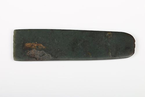 BLACK JADE KNIFEOf rectangular