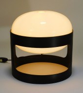 BLACK KD27 TABLE LAMP BY JOE C