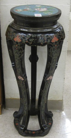 BLACK LACQUER AND CLOISONNE