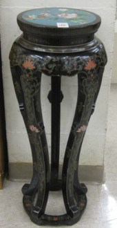 BLACK LACQUER AND CLOISONNE PE