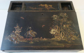 BLACK LACQUERED ASIAN LAP DESK