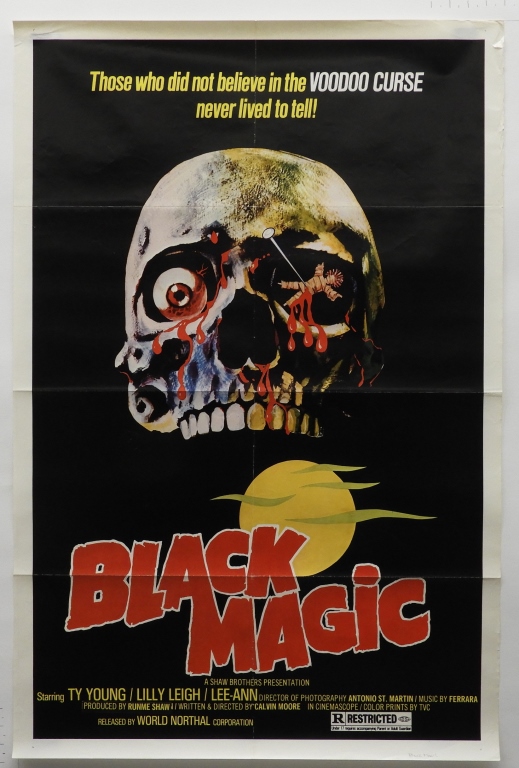 BLACK MAGIC 1975 ONE SHEET MOVIE