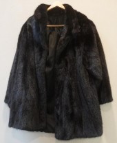 BLACK MINK COATBlack Mink Coat