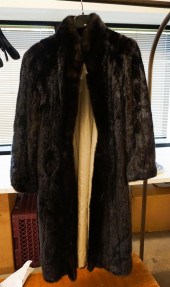 BLACK MINK COATBlack Mink Coat
