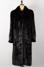 BLACK MINK COATBLACK MINK COAT