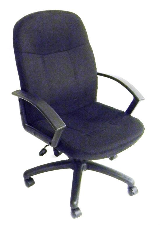 Black office chair  molded