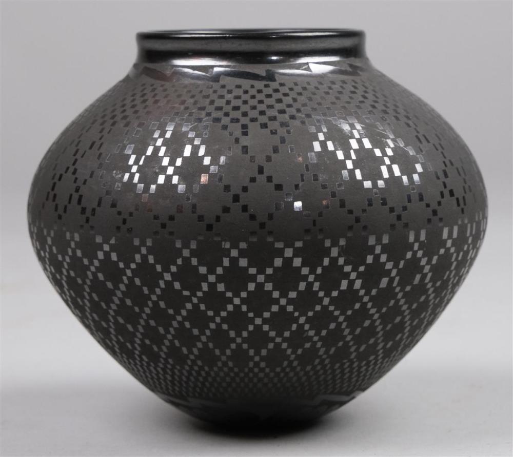 BLACK-ON-BLACK SOUTHWEST GLAZED