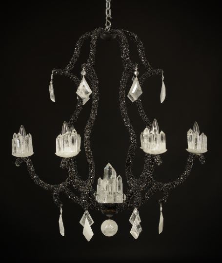 Black Onyx and Rock Crystal