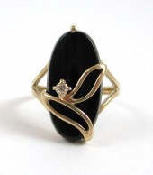 BLACK ONYX, DIAMOND AND YELLOW