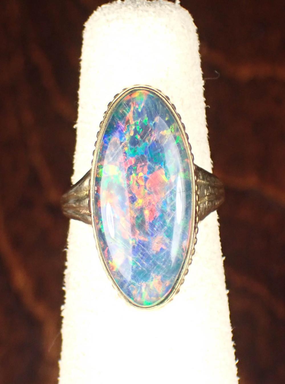 BLACK OPAL TRIPLET AND FOURTEEN