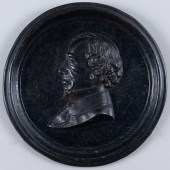 BLACK PAINTED CAST IRON PROFIL