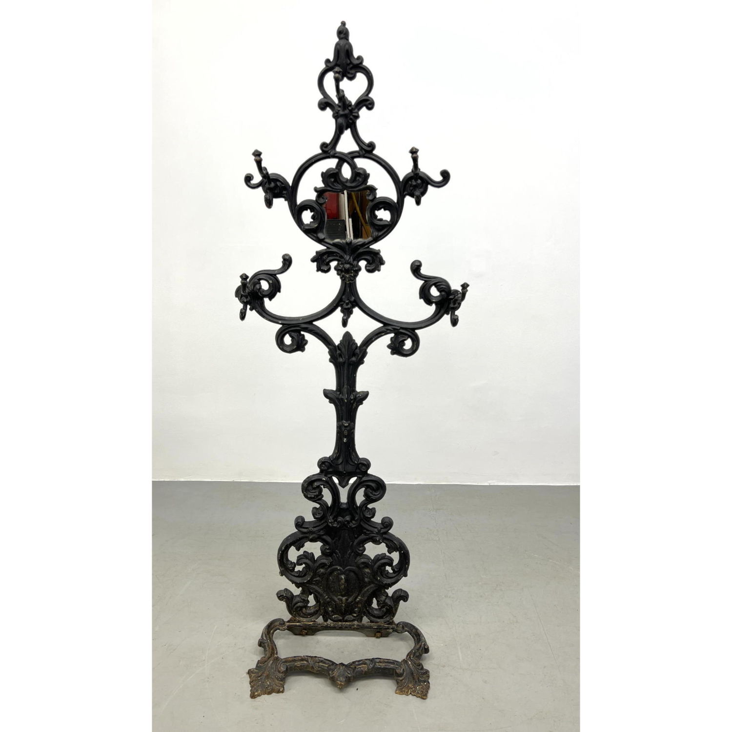 Black Painted Decorative Iron