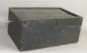 BLACK PAINTED LOCKING SLIDE LI