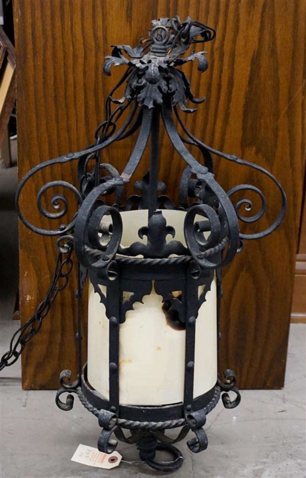 BLACK PAINTED METAL GOTHIC STYLE