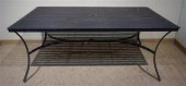 BLACK PAINTED TUBULAR METAL RE