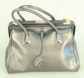BLACK PRADA HANDBAG, MADRAS CE