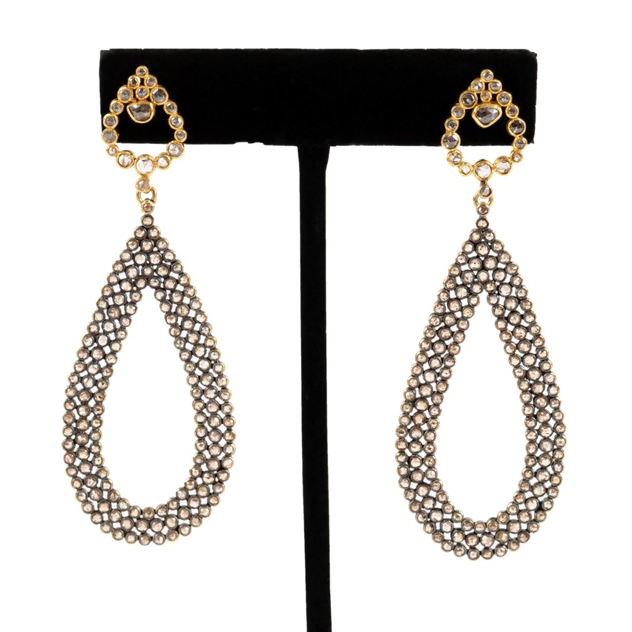 BLACK RHODIUM & 18K YG PANEL