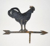 BLACK ROOSTER WEATHERVANEA she