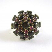 BLACK STAR SAPPHIRE AND RUBY C