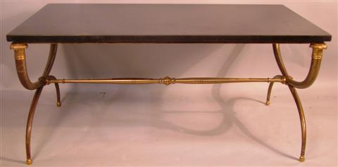BLACK STONE AND CAST BRASS NICKEL