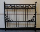 BLACK TUBULAR METAL QUEEN BEDS