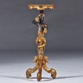 Blackamoor Stand Probably Vene