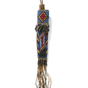 Blackfeet Beaded Knife Case, with