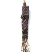 Blackfeet Beaded Knife Case, w
