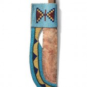 Blackfeet Beaded Knife Case, w