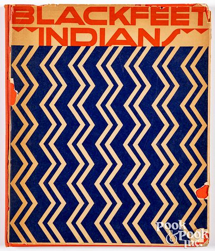 BLACKFEET INDIANS, BY FRANK B