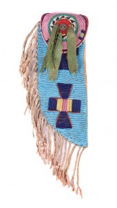 BLACKFOOT STYLE BEADED LEATHER