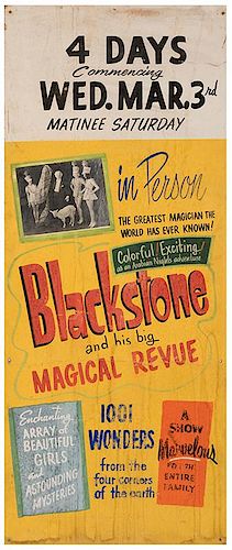 BLACKSTONE AND HIS BIG MAGICAL
