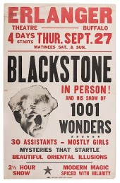 BLACKSTONE. IN PERSON! AND HIS