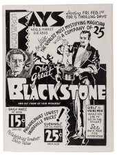 BLACKSTONE PICTORIAL VAUDEVILL