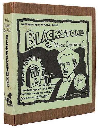 BLACKSTONE THE “MAGIC DETECTIVE”