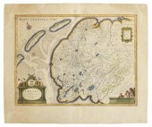 BLAEU ENGRAVING MAP OF THE NET
