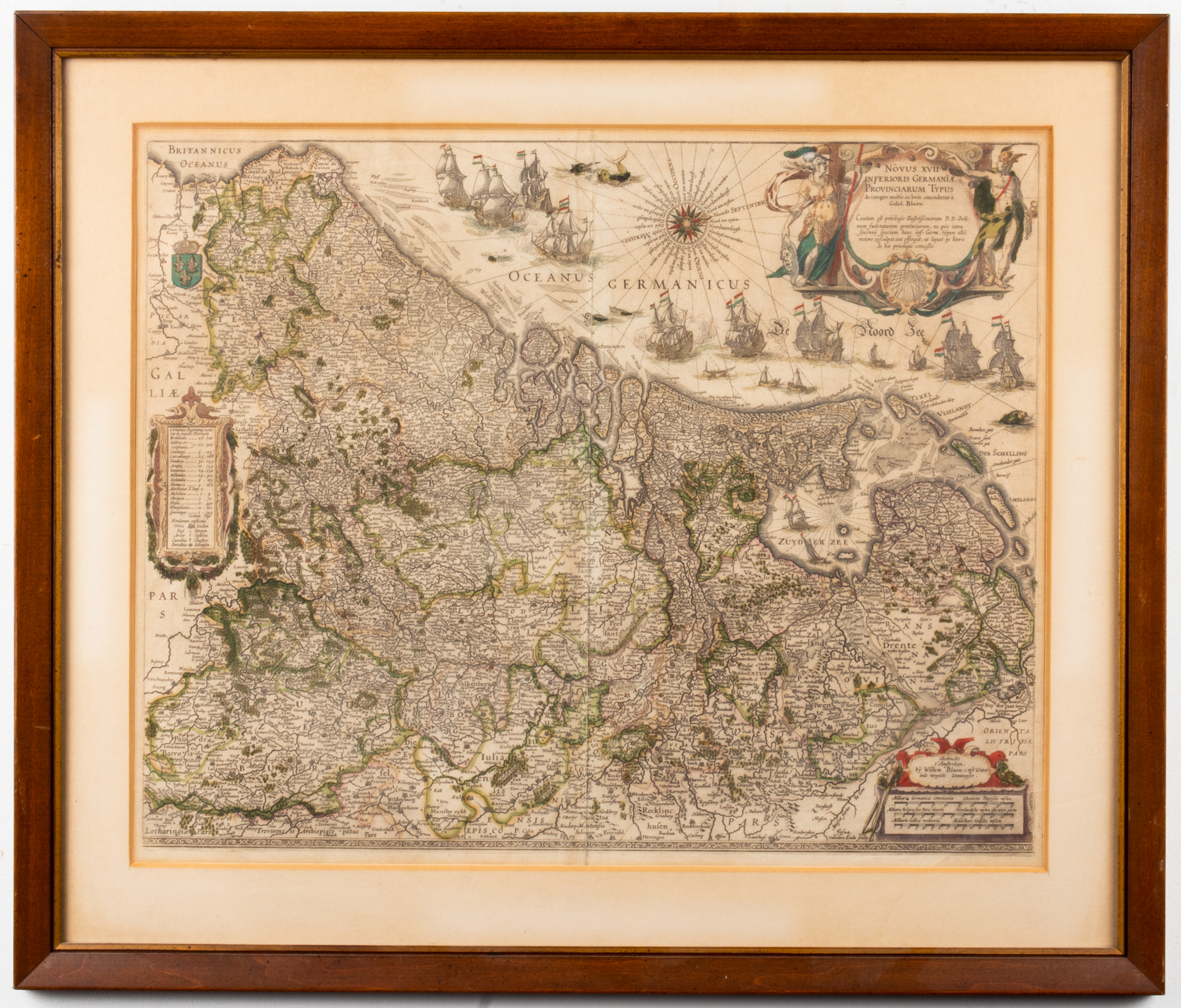 BLAEU "INFERIORIS GERMANIAE"