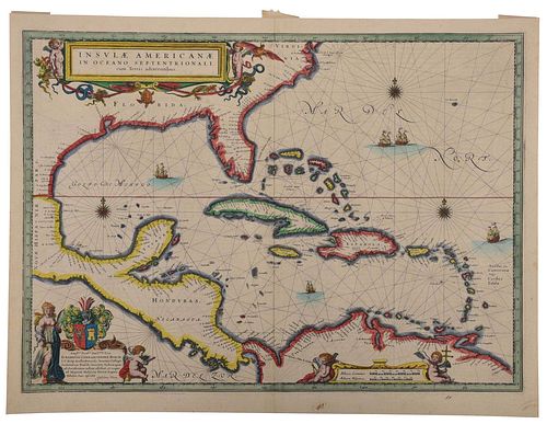 BLAEU - INSULAE AMERICANAE IN