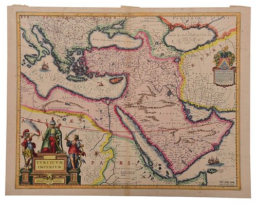 BLAEU - TURCICUM IMPERIUM,