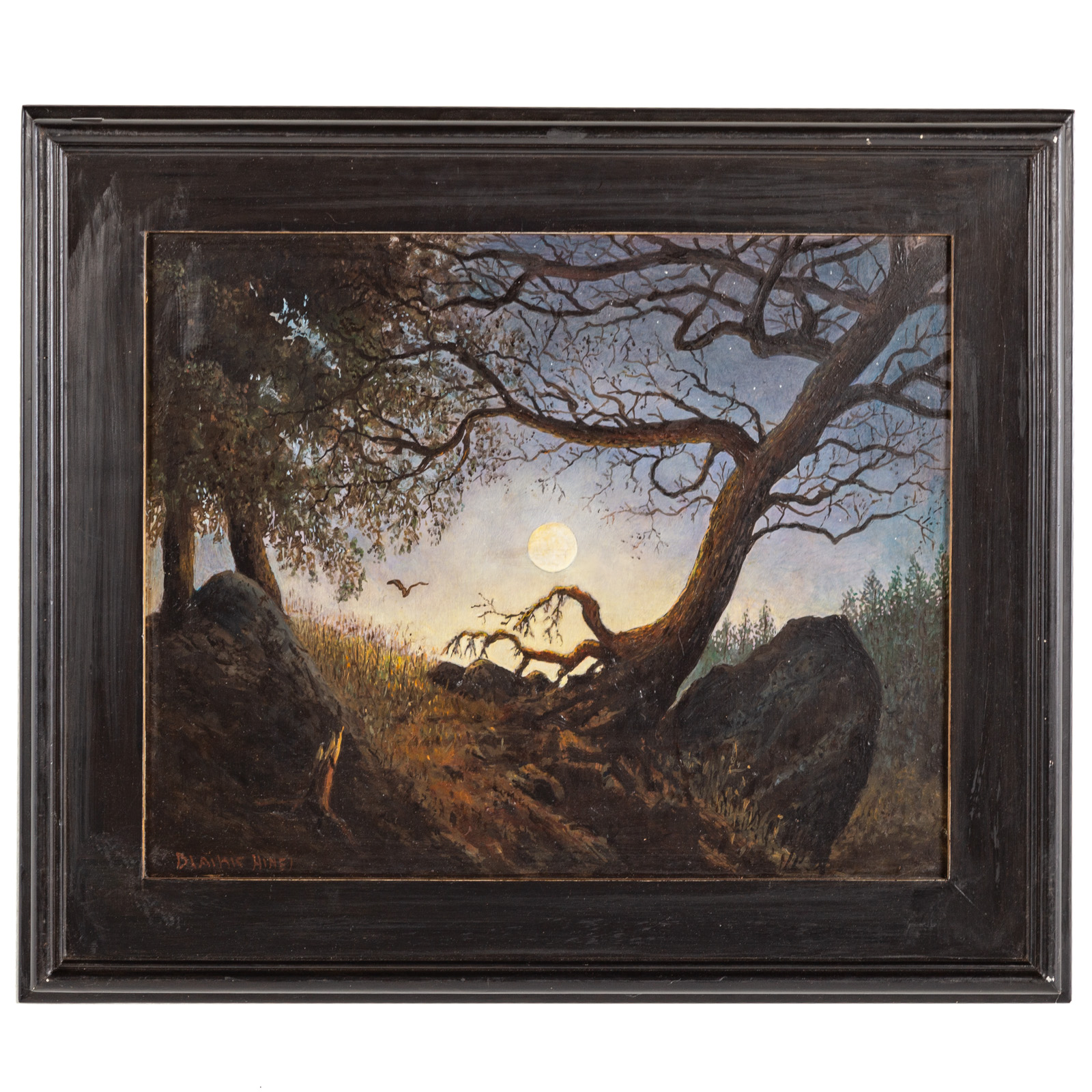 BLAIKIE HINES. "OCTOBER MOONLIGHT,"
