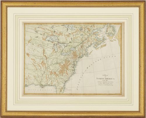 BLAIR, A MAP OF NORTH AMERICA,