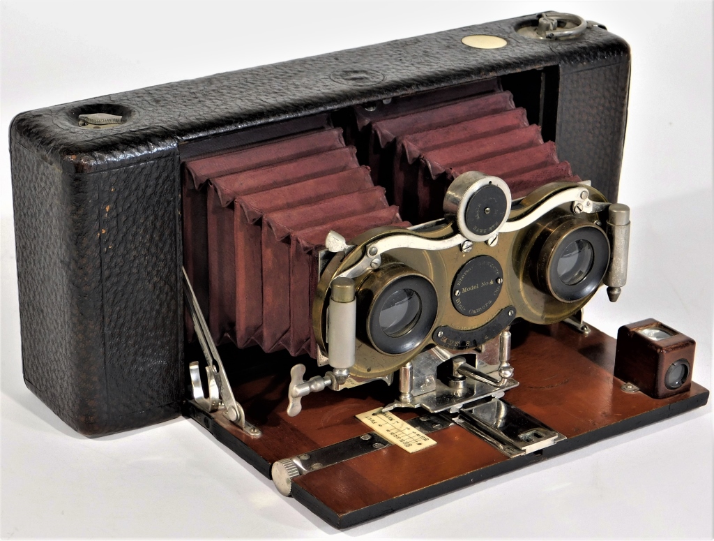 BLAIR NO. 4 STEREO HAWKEYE CAMERA