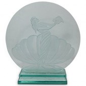 BLAIR REED ETCHED GLASS LAMPDE