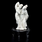 Blanc-de-Chine Figural Group C