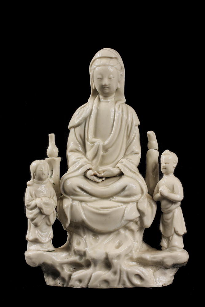 BLANC DE CHINE FIGURINE - 18th c