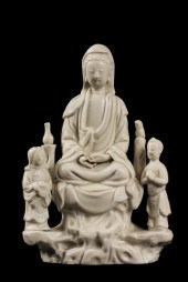 BLANC DE CHINE FIGURINE - 18th
