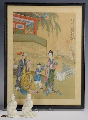 BLANC DE CHINE GUANYINS AND